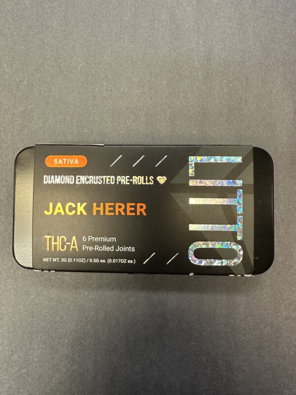 Litto Diamond Encrusted Preroll 6pk Jack Herer