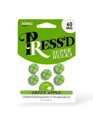 Pressd Super Hulks  Green Apple 5pk