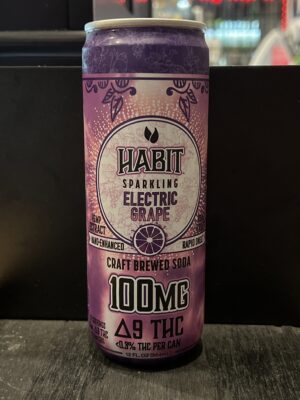 Habit Electric Grape 100mg Soda