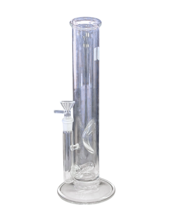 Clear 12" Straight Tube Water Pipe, Pelt Craft