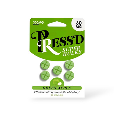 Pressd Super Hulks  Green Apple 5pk