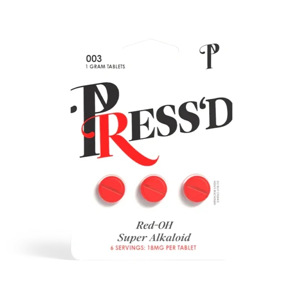 Press'd Red-OH Super Alkaloid 3pck