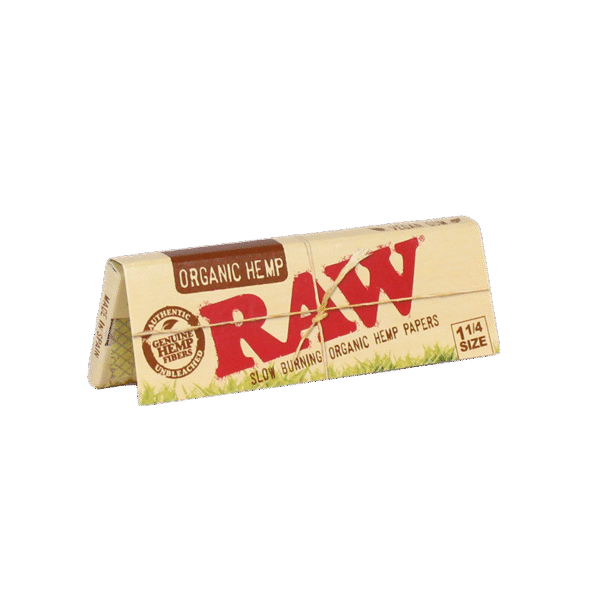 Raw 1 1/4 Organic Hemp Papers
