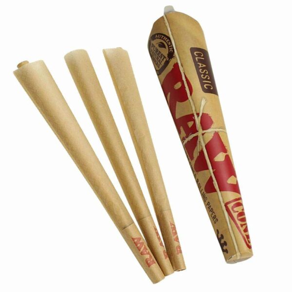 Raw Classic King Size Cones 3pk