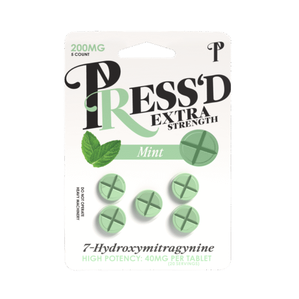 pressd-extra-strngth-mint.png Press'd Extra Strength 200mg Mint
