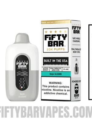 Baja_Slushie_Fifty_Bar_20k_Disposable_Vape_With_Package_Box.webp Fifty Bar Baja Slushie 20k