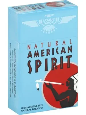 American Spirit Light Blue
